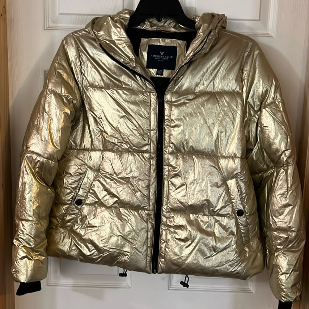 American Eagle Puffer Jacket.